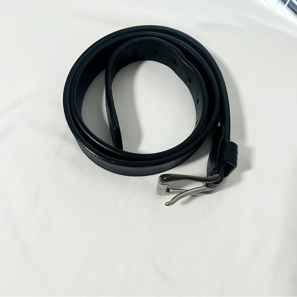 Duluth Trading Co. Mens Size 40 Lifetime Thick Black Italian Leather Belt - Picture 1 of 10
